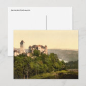 Vaduz Castle, Liechtenstein Briefkaart (Voorkant / Achterkant)