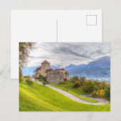 Vaduz Castle Liechtenstein Briefkaart (Voorkant / Achterkant)