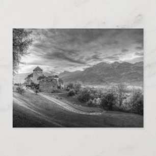 Vaduz Castle Liechtenstein Briefkaart