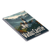 Vaduz Castle Liechtenstein Notitieboek (Rechterzijde)