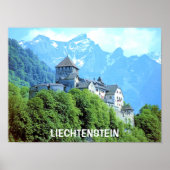 VADUZ CASTLE, LIECHTENSTEIN POSTER (Voorkant)