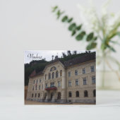 vaduz govt bldg briefkaart (Staand voorkant)