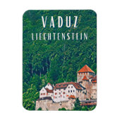 Vaduz, hoofdstad van Liechtenstein Magneet (Verticaal)