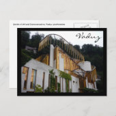 vaduz - kunstcentrum briefkaart (Voorkant / Achterkant)