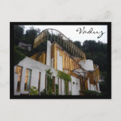 vaduz - kunstcentrum briefkaart (Voorkant)