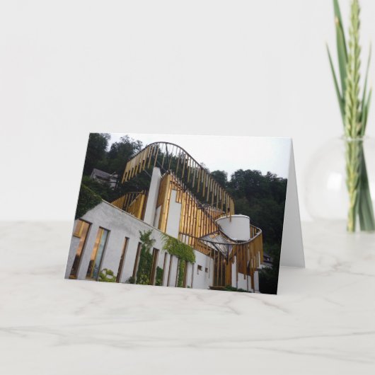 Vaduz Kunstencentrum Kaart (Voorkant)