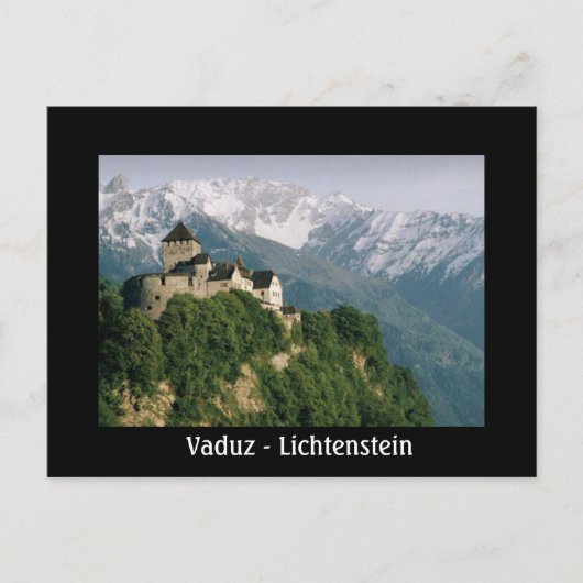 Vaduz - Liechtenstein Briefkaart (Voorkant)
