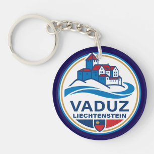 Vaduz Liechtenstein Europa Sleutelhanger