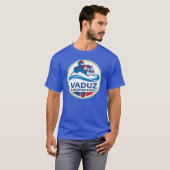 Vaduz Liechtenstein Europa T-shirt (Voorkant volledig)