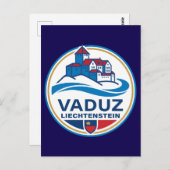 Vaduz Liechtenstein Europe Briefkaart (Voorkant / Achterkant)