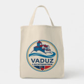 Vaduz Liechtenstein Europe Tote Bag (Achterkant)