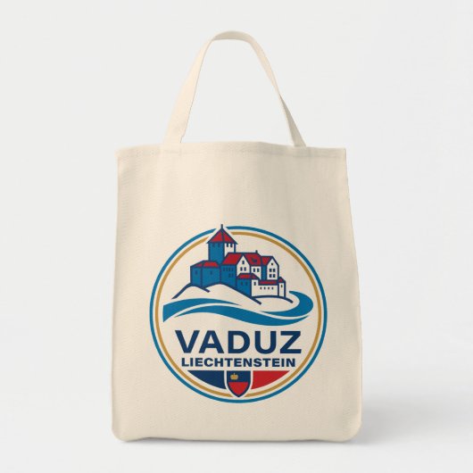 Vaduz Liechtenstein Europe Tote Bag (Voorkant)