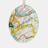 Vaduz, Liechtenstein Keramisch Ornament (Rechts)