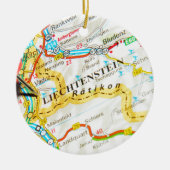 Vaduz, Liechtenstein Keramisch Ornament (Voorkant)