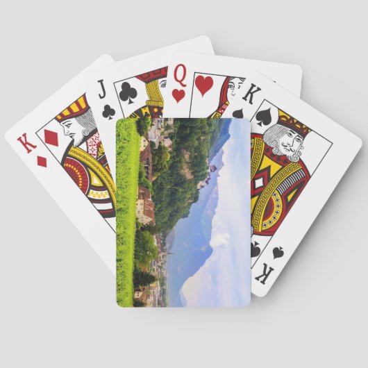 Vaduz, Liechtenstein Pokerkaarten (Achterkant)
