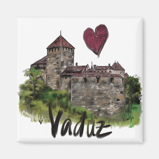 Vaduz Magneet (Voorkant)
