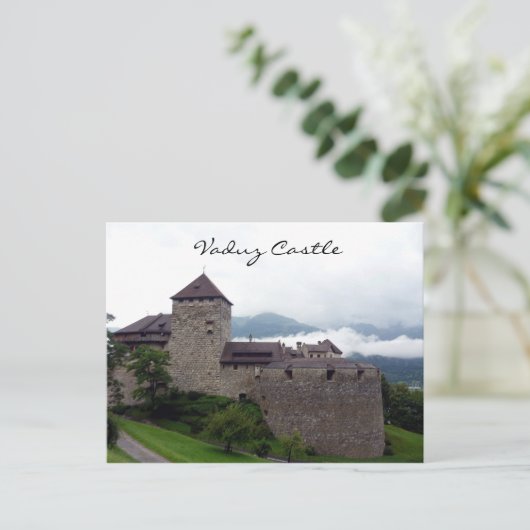 vaduz uitzicht briefkaart (Staand voorkant)