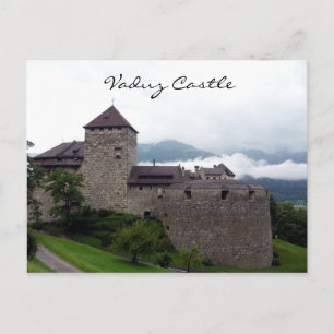 vaduz uitzicht briefkaart