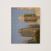 VAE, Dubai. Minaret van moskee in Al Wasl, met Legpuzzel (Verticaal)