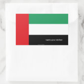 VAE Verenigde Arabische Emiraten vlag sticker (Tas)