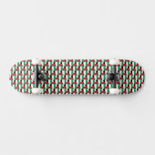 VAE vlag kleuren harten patroon patriottisch Persoonlijk Skateboard (Horizontaal)