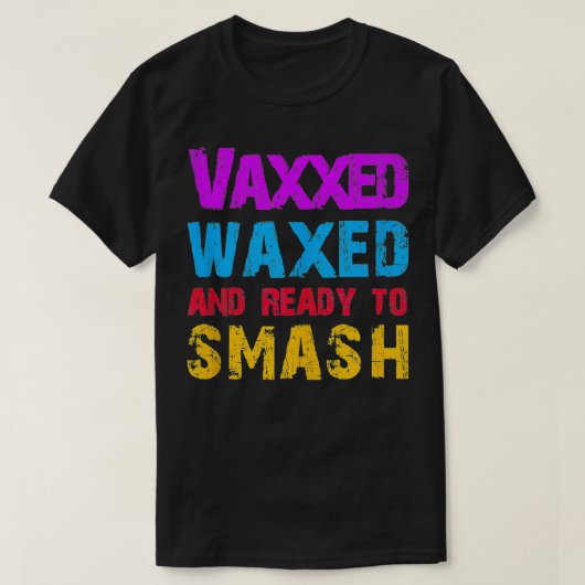 Vaed Waed en klaar om te roteren T-shirt (Design voorkant)