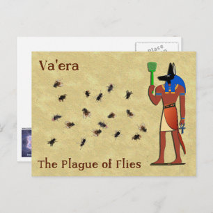 Va'era - De plaag van de vliegen Briefkaart