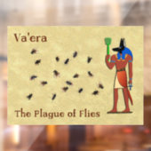 Va'era - De plaag van de vliegen Raamsticker (Vel 2)