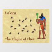 Va'era - De plaag van de vliegen Raamsticker (Vel)