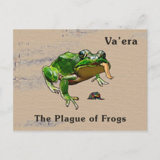 Va'era - Kikkers Briefkaart