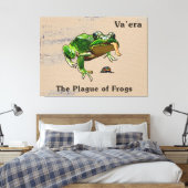 Va'era - Kikkers Canvas Afdruk (Insitu (Slaapkamer))