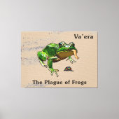 Va'era - Kikkers Canvas Afdruk (Voorkant)