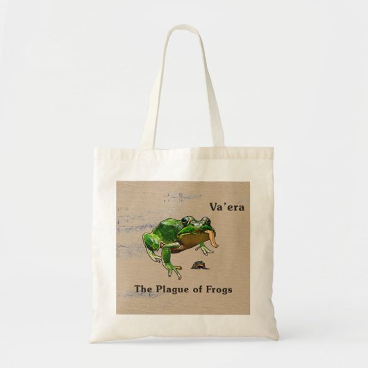 Va'era - Kikkers Tote Bag (Voorkant)
