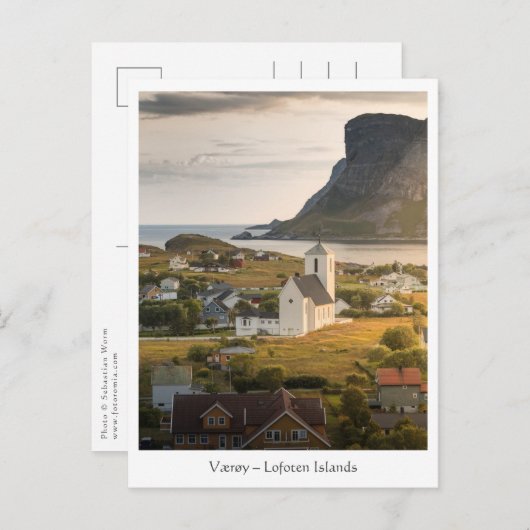 Værøy Briefkaart (Voorkant / Achterkant)