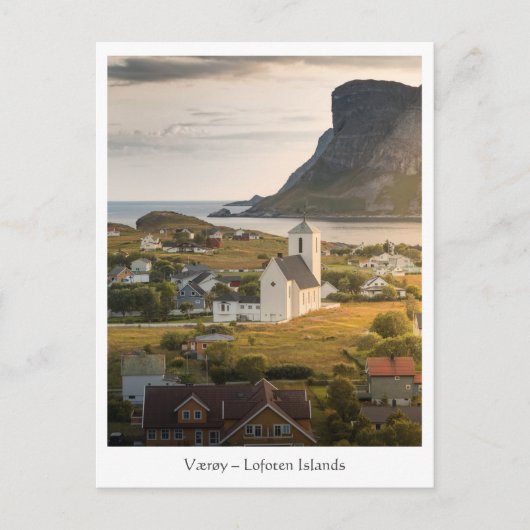 Værøy Briefkaart (Voorkant)