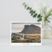 Værøy Lofoten Noorwegen Briefkaart (Staand voorkant)