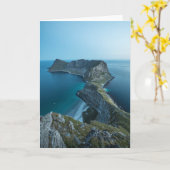 Vaeroya Lofoten Eilanden Kaart (Gele Bloem)