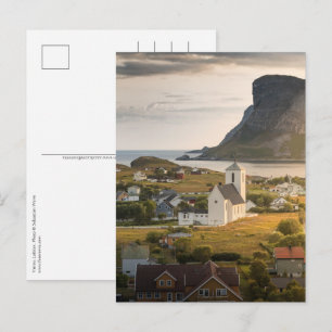 Vaeroya Lofoten Noorwegen Briefkaart