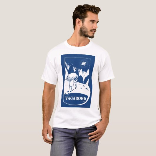 Vagabond Blues T-shirt (Voorkant volledig)