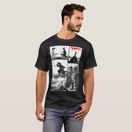Vagabond Manga Classic T-Shirt (Voorkant volledig)