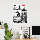 Vagabond Manga Poster (Thuiskantoor)
