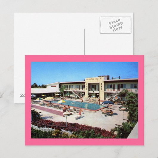 Vagabond Motel, Miami, Florida Briefkaart (Voorkant / Achterkant)