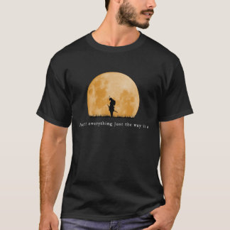 Vagabond Musashi Warrior Quote T-shirt
