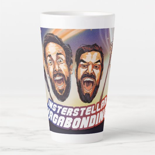 Vagabonding Latte Mok (Voorkant)