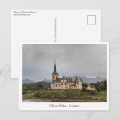 Vagan Kerk Lofoten Eilanden Briefkaart (Voorkant / Achterkant)