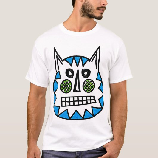 Vage kat t-shirt (Voorkant)
