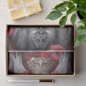 vagevuur, passie & pijn, rode koningin macabre tissuepapier (Geschenk)