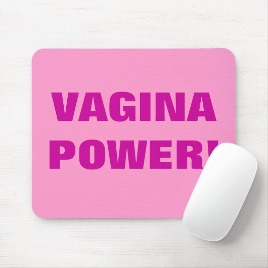 VAGINA POWER! MUISMAT (Met muis)