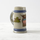 VaGT "Dual Logo Stein" Bierpul (Voorkant links)