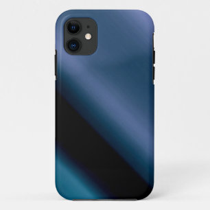 Vague L Blue-Black Abstract Case-Mate iPhone Case